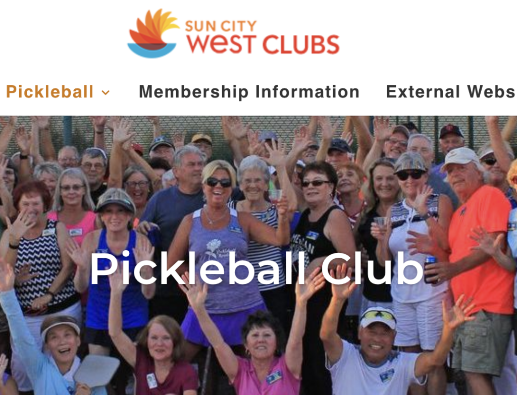 Sun City West Pickleball Club